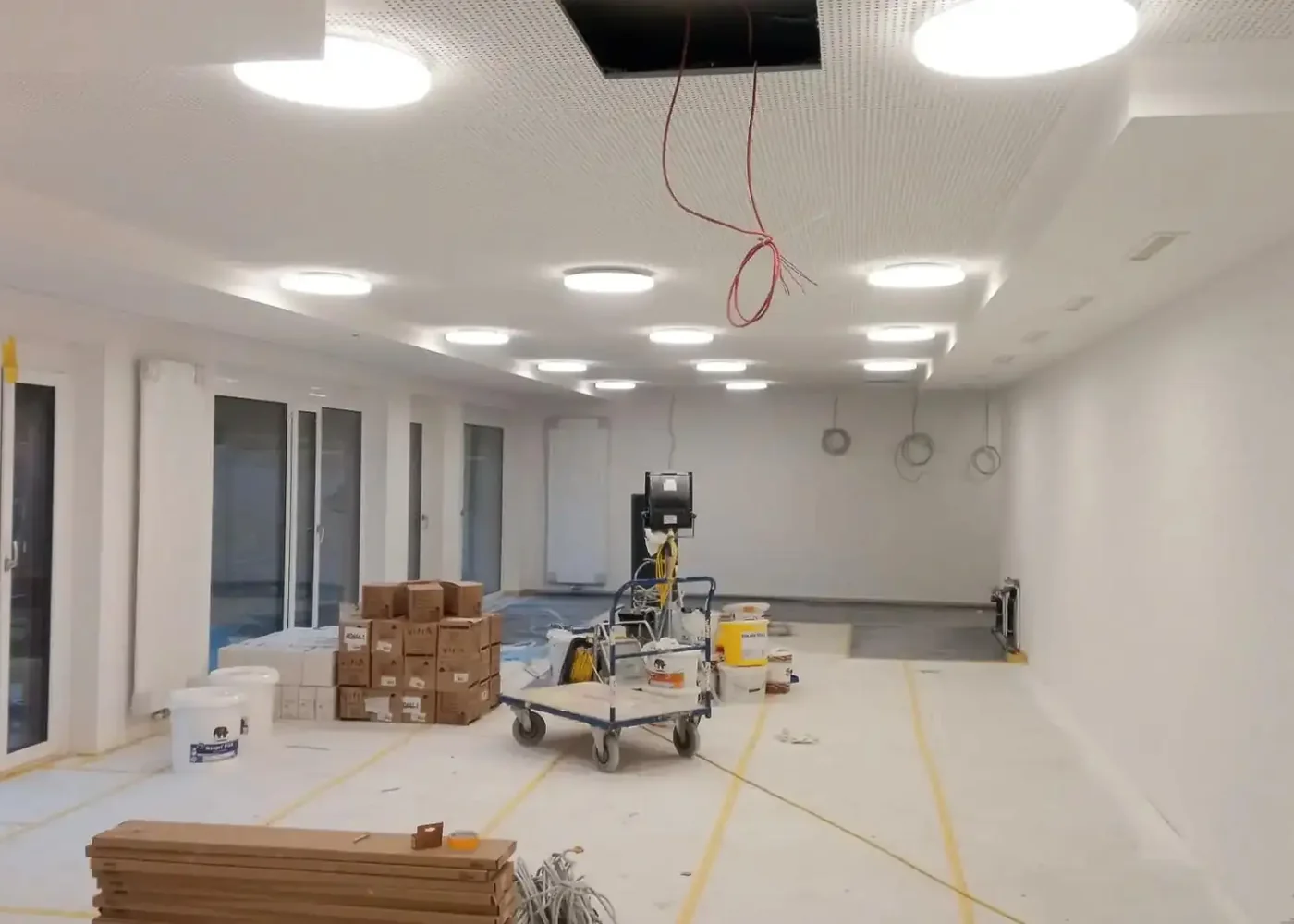 LED-Beleuchtung in einem Wohnraum