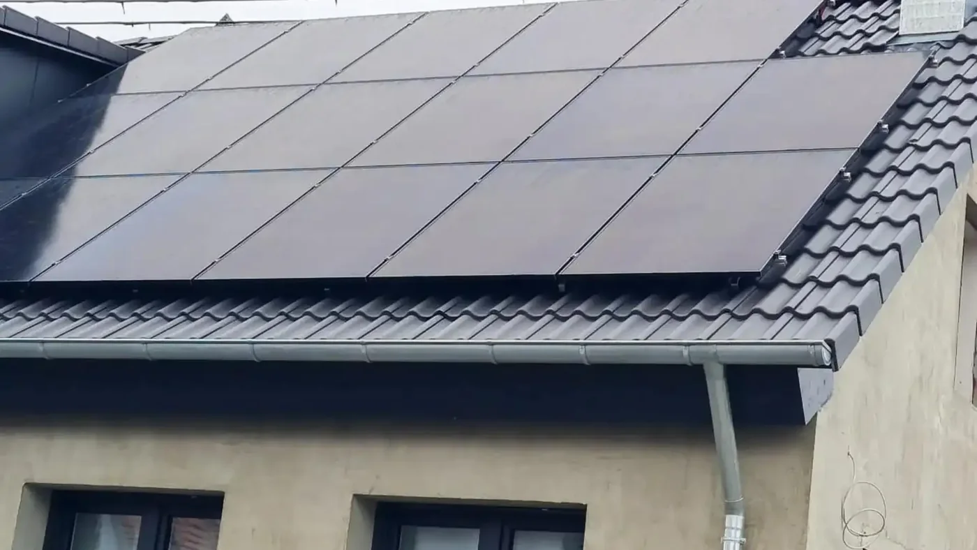 Photovoltaikanlage auf einem Steildach