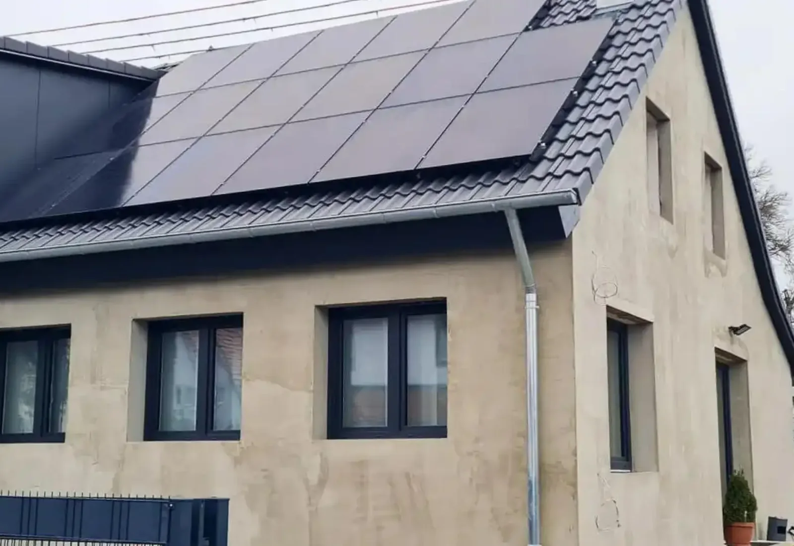 Wohnhaus in Singen am Hohentwiel mit Photovoltaikanlage